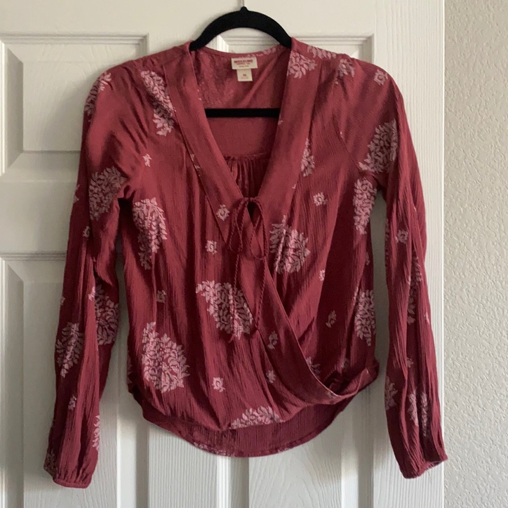 Wrap front top